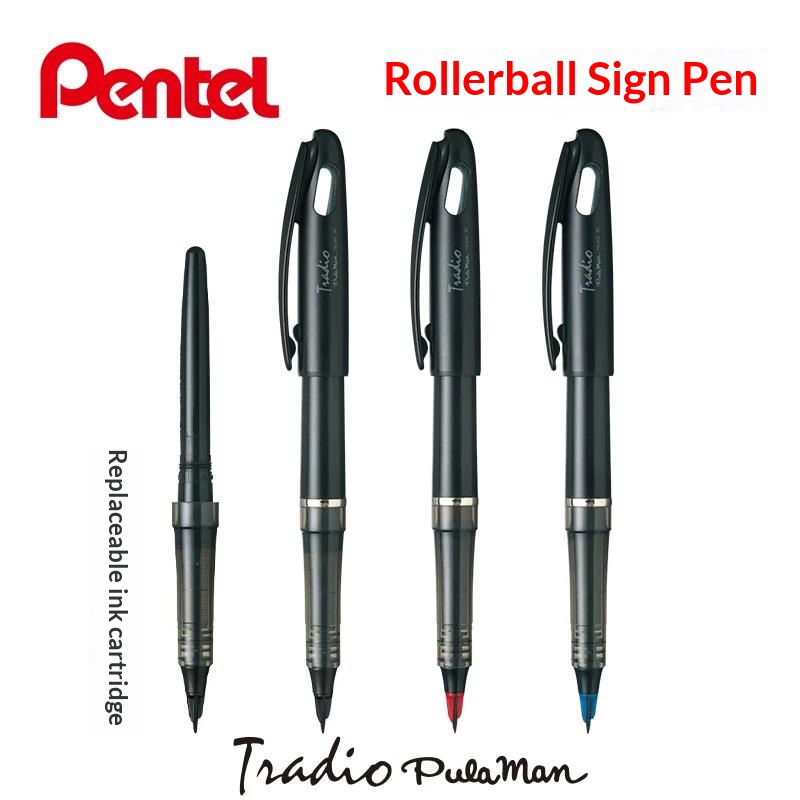 Pentel Pen Sign Pen - Pentel Tradio TRJ50 Executive Signature Pen,Variable