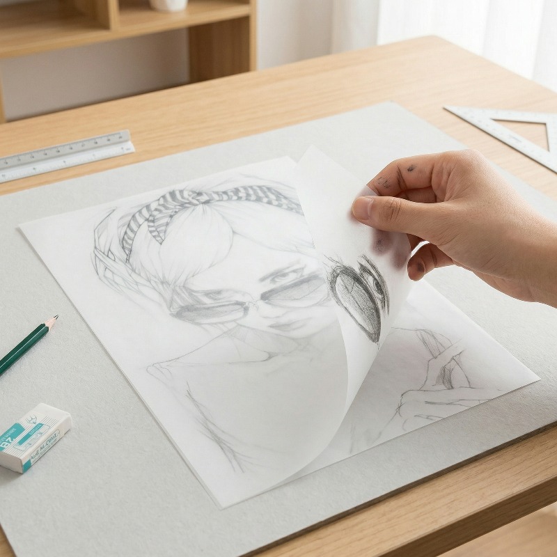 A4 Calligraphy Tracing Paper 1 - Home Office Layout ulasan dan harga