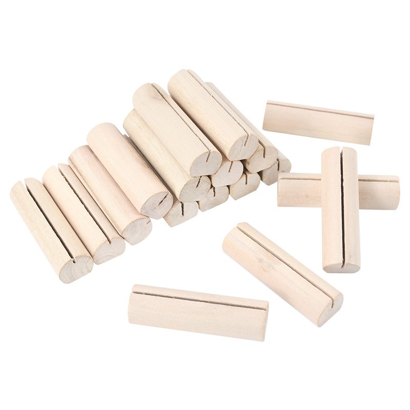5/10Pcs Wooden Photo Stand Rec - Document Holder Stand ulasan dan harga