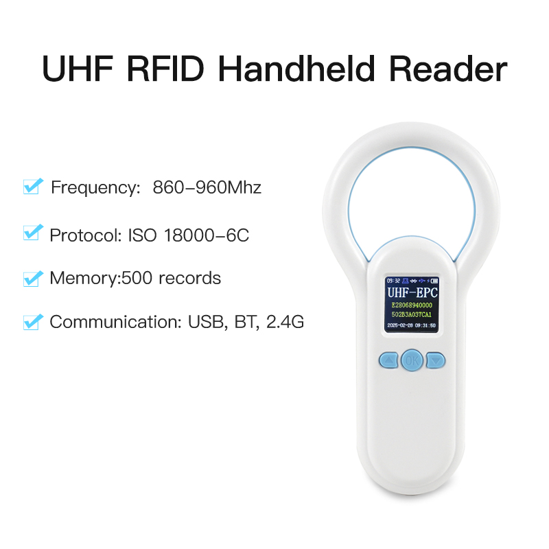 UHF Handheld Reader Portable 2 - Document Scanner Portable ulasan dan harga