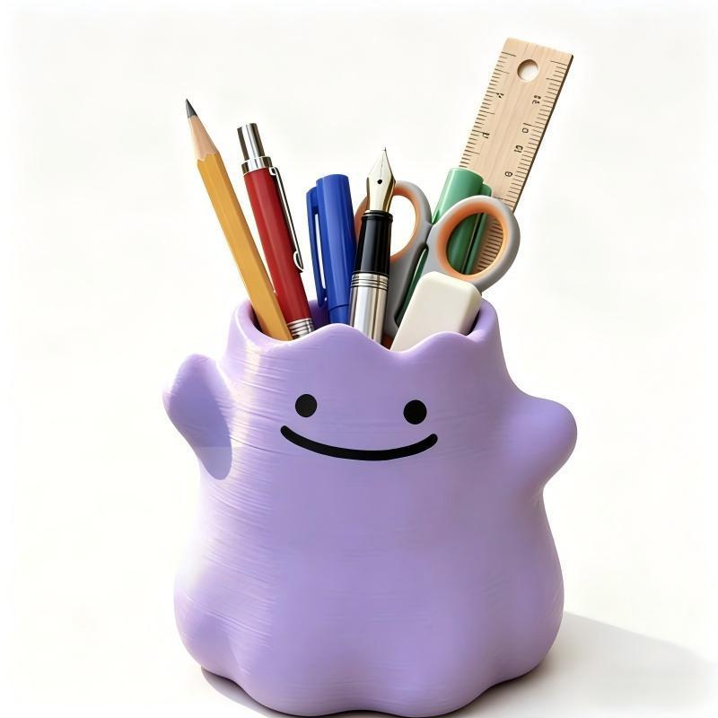 Cartoon Character Pen Holder C - Home Office Or ulasan dan harga
