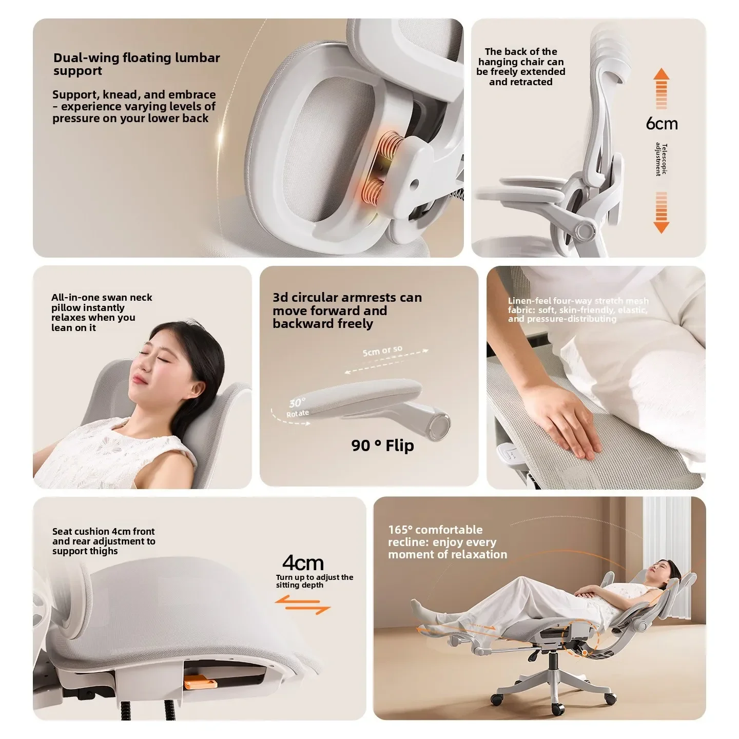 New Ergonomic chair Computer c - Ergonomic Office Chair ulasan dan harga