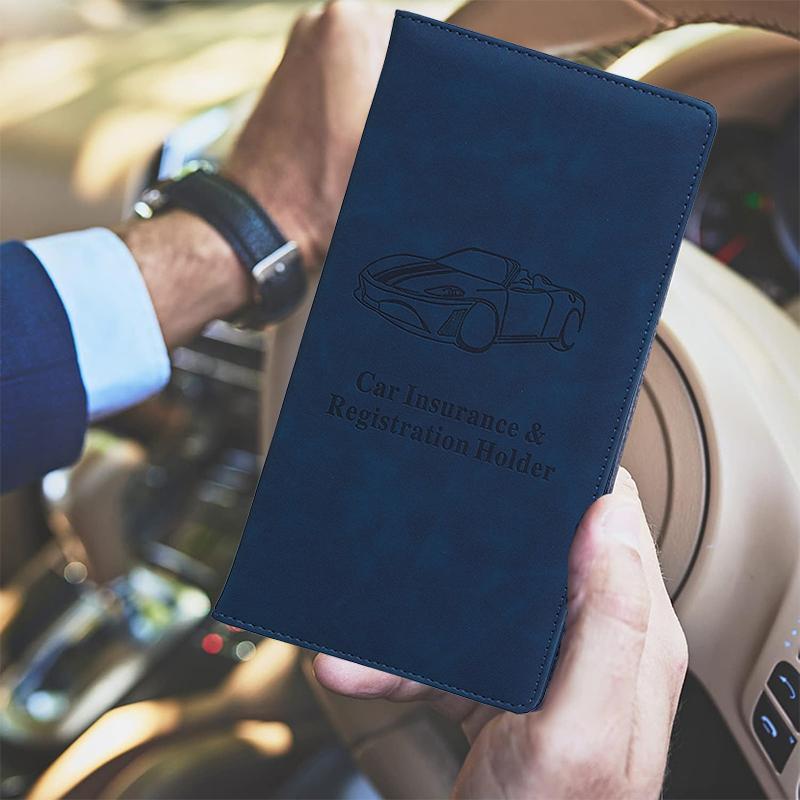 Car Registration And Insurance - Document Holder Stand ulasan dan harga
