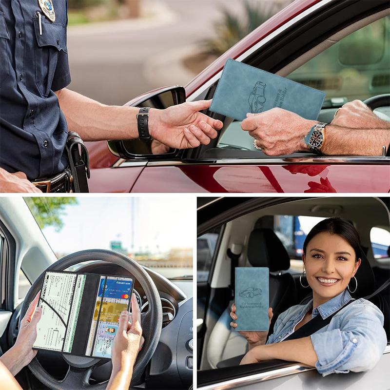 Car Registration And Insurance - Document Holder Stand ulasan dan harga