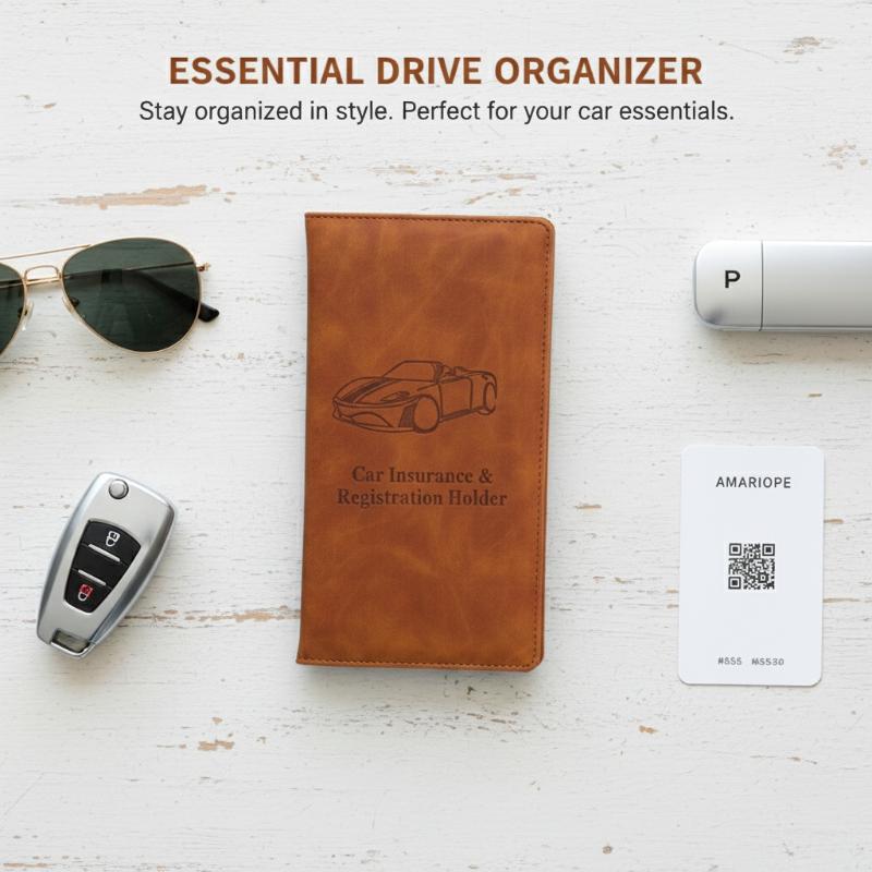 Car Registration And Insurance - Document Holder Stand ulasan dan harga