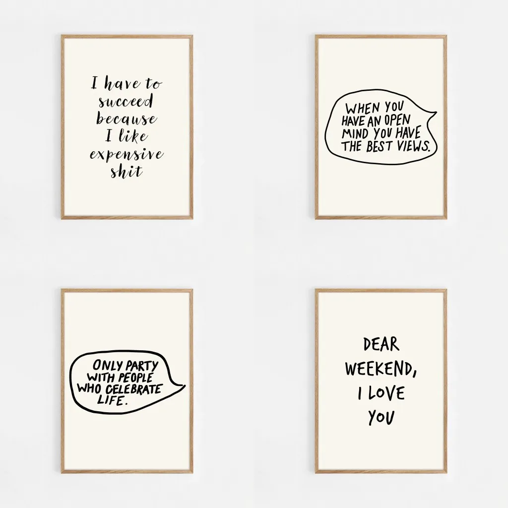 Motivational Goals Funny Quote - Home Office Room Inspiration ulasan dan harga
