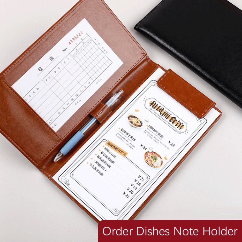 Portable PU Leather A6 File Fo - Document Scanner Portable ulasan dan harga