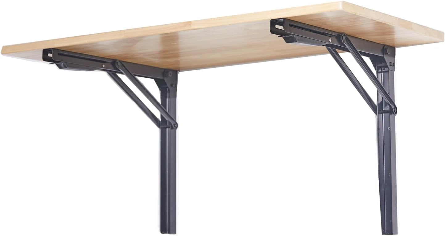 Wall Mounted Folding Workbench - Home Office Work Table ulasan dan harga