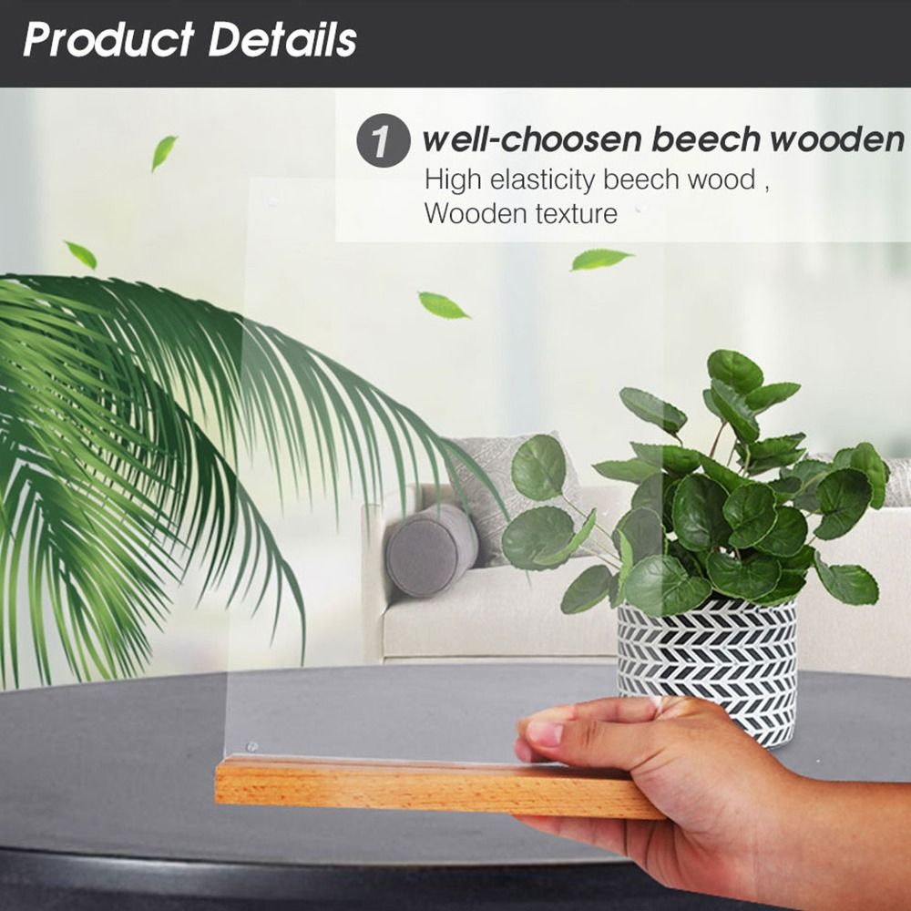 Durable Acrylic Table Top Sign - Document Holder Stand ulasan dan harga