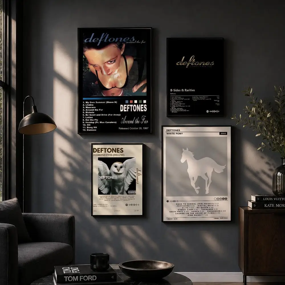 Retro Inspired Band Themed Wal - Home Office Room Inspiration ulasan dan harga