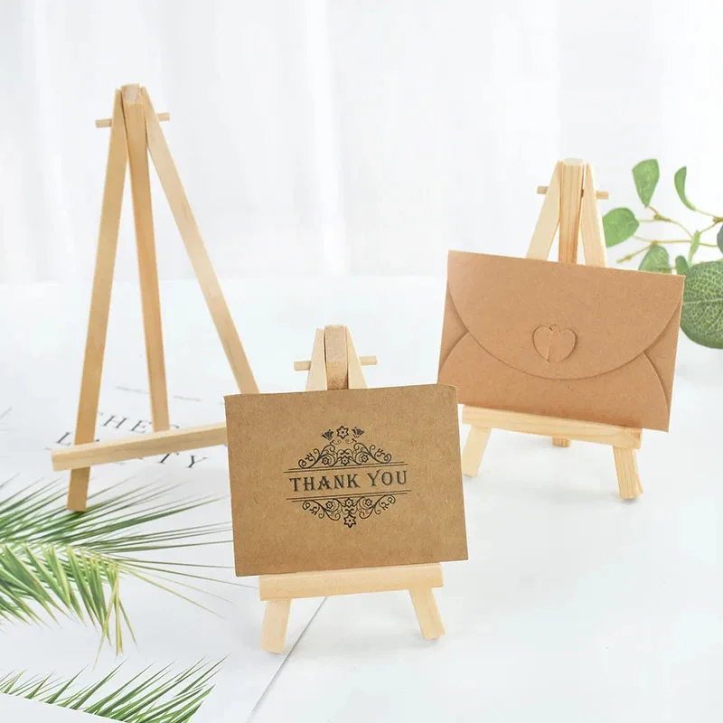 10pcs Wood Mini Easel Frame De - Document Holder Stand ulasan dan harga